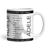 Adele Concert Setlist Gig Mug - Adele at Sonderfreifläche Messe - Munich, Germany - August 3rd 2024