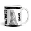 Beyonce Concert Setlist Gig Mug - Tottenham Hotspur Stadium, London, England - May 30th 2023