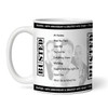 Busted Concert Setlist Gig Mug - Brighton Centre, Brighton, England - September 7th 2023