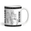 Busted Concert Setlist Gig Mug - Motorpoint Arena, Nottingham, England - September 15th 2023