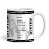 Busted Concert Setlist Gig Mug - The O2 Arena, London, England - September 27th 2023