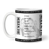 Busted Concert Setlist Gig Mug - The O2 Arena, London, England - September 27th 2023
