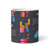 Colorful Notes Adele Concert Setlist Gig Mug - Sonderfreifläche Messe, Munich, Germany 24th August 2024