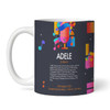Colorful Notes Adele Concert Setlist Gig Mug - Sonderfreifläche Messe, Munich, Germany 24th August 2024