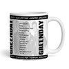 Greenday Concert Setlist Gig Mug - Seaclose Park, Newport, England - June 23rd 2024