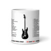 Guitar Adele Concert Setlist Gig Mug - Sonderfreifläche Messe, Munich, Germany 24th August 2024