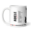 Guitar Adele Concert Setlist Gig Mug - Sonderfreifläche Messe, Munich, Germany 24th August 2024