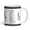 Kylie Minogue Concert Setlist Gig Mug - The SSE Arena Belfast, Belfast, Northern Ireland - December 5th 2018