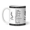 Kylie Minogue Concert Setlist Gig Mug - The SSE Arena Belfast, Belfast, Northern Ireland - December 5th 2018