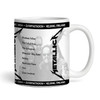 Metallica Concert Setlist Gig Mug - Olympiastadion, Helsinki, Finland - June 9th 2024