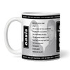 Oasis Concert Setlist Gig Mug - Bournemouth International Centre, Bournemouth, England - October 21st 2008 Oasis Concert Setlist Gig Mug - Bournemouth International Centre, Bournemouth, England - October 21st 2008