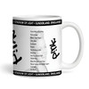 P!nk Concert Setlist Gig Mug - Stadium of Light, Sunderland, England - June 10th 2023