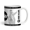 Robbie Williams Concert Setlist Gig Mug - The O2 Arena, London, England - 10th October 2022