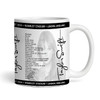 Taylor Swift Concert Setlist Gig Mug - Wembley Stadium, London, England - August 19th 2024