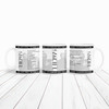 The 1975 Concert Setlist Gig Mug - The OVO Hydro, Glasgow, Scotland - February 9th 2024