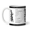 The Darkness Concert Setlist Gig Mug - 3Olympia Theatre, Dublin, Ireland - 3rd December 2023