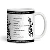 The Darkness Concert Setlist Gig Mug - Barrowland, Glasgow, Scotland - 11th December 2023
