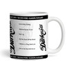 The Darkness Concert Setlist Gig Mug - The OVO Hydro, Glasgow, Scotland - 30th January 2023