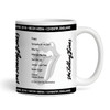 The Rolling Stones Concert Setlist Gig Mug - Ricoh Arena, Coventry, England - June 2nd 2018