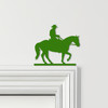 Door Topper Cowboy Riding Horse Various Colours Top Of Door Frame Decor Sign
