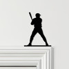 Door Topper Baseball Player Various Colours Top Of Door Frame Decorative Sign