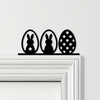 Door Topper Easter Decor Egg Design Various Colours Top Of Door Decorative Sign