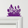 Door Topper Easter Decor Eggs Tulips Various Colours Top Of Door Decorative Sign
