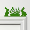 Door Topper Easter Decor Tulips Bunnies Various Colours Decorative Sign