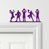 Door Topper Basketball Players Various Colours Top Of Door Frame Decorative Sign