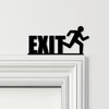 Door Topper Exit Sign Various Colours Top Of Door Frame Decorative Sign