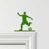 Door Topper Footballer Football Various Colours Top Of Door Frame Decor Sign