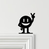 Door Topper Character Emoji Kids Room Decor Various Colours Frame Decor Sign