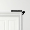 Door Topper Ghost Happy Halloween Decor Various Colours Decorative Sign