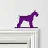 Door Topper Giant Schnauzer Dog Various Colours Top Of Door Frame Decor Sign