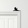 Door Topper Girl Reading Book Various Colours Top Of Door Frame Decorative Sign