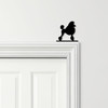 Door Topper Groomed Poodle Dog Various Colours Top Of Door Frame Decorative Sign