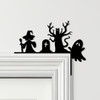 Door Topper Halloween Decor Characters Various Colours Decorative Sign