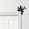 Door Topper Halloween Decor House With Bats Various Colours Frame Decor Sign