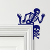 Door Topper Halloween Decor Skeletons Various Colours Decorative Sign
