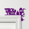 Door Topper Halloween Decor Trick Or Treat Executioner Various Colours Sign