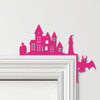 Door Topper Haunted House Witch Halloween Decor Various Colours Decorative Sign