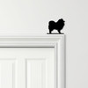 Door Topper Keeshond Dog Various Colours Top Of Door Frame Decorative Sign