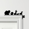 Door Topper Kids Room Decor Cute Safari Animals Various Colours Decorative Sign