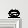Door Topper Biting Lips Various Colours Top Of Door Frame Decorative Sign
