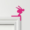 Door Topper Man Jumping Athletics Various Colours Top Of Door Frame Decor Sign