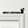 Door Topper Merry Christmas Decor Teddy Bear Various Colours Frame Decor Sign