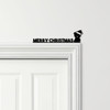 Door Topper Merry Christmas Decor Teddy Bear Various Colours Frame Decor Sign
