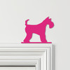 Door Topper Miniature Schnauzer Dog Various Colours Top Of Door Decorative Sign