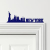 Door Topper New York Lettering & Skyline Various Colours Decorative Sign