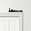 Door Topper New York Lettering & Skyline Various Colours Decorative Sign
